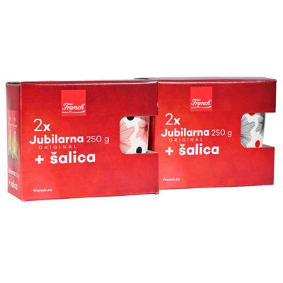 KAVA MLJ. 2*250 g +ŠALICA FRAN