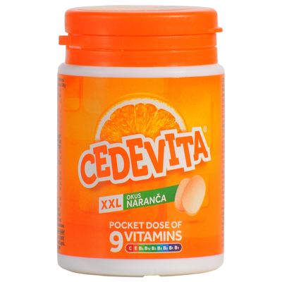 KOMPRIMATI SA UKUSOM POMORANDŽE 60GR CEDEVITA