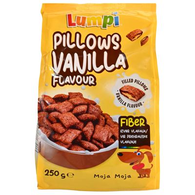 PAHULJICE LUMPI PILLOWS VANILLA 250G (12)