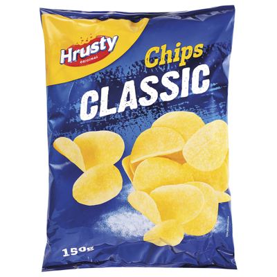 ČIPS HRUSTY 150g SLANI