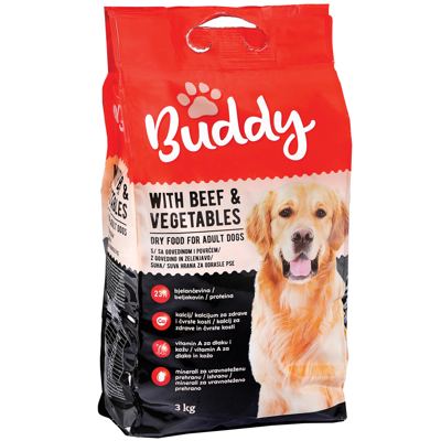 BUDDY SP GOVEDINA POVRĆE 3KG