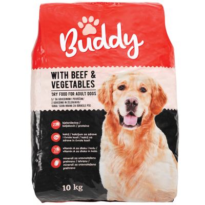HRANA ZA PSE GOV&POVRĆE 10KG BUDDY