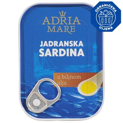 SARDINA JADRANSKA ADRIA MARE 105G