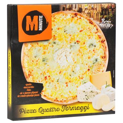 PIZZA 4 VRSTE SIRA 330g MINUTE