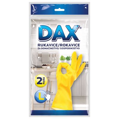 RUKAVICE GUMENE L 2/1 DAX