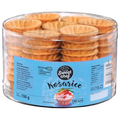 KOŠARICE 100g SWEET CHEF