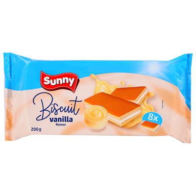 BISKVIT SUNNY VANILIJA 200g 8/1