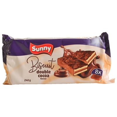 BISKVIT KAKAO PUNJENJE 240G SUNNY