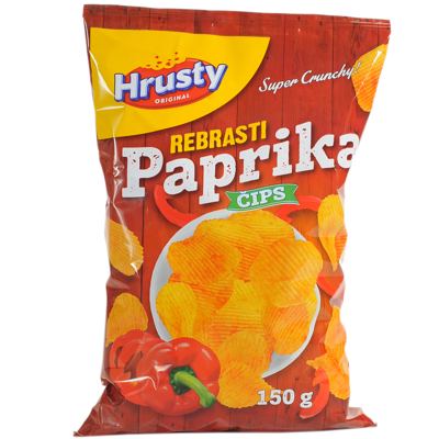 ČIPS PAPRIKA HRUSTY 150G