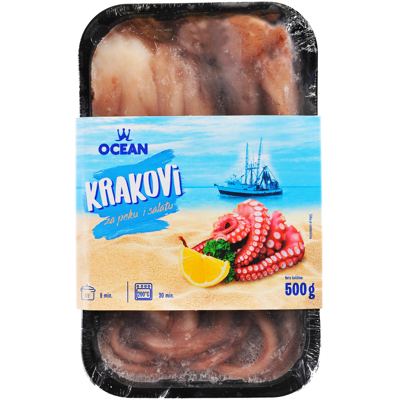 KRAKOVI DIVOVSKE LIGNJE OCEAN 500g (16) nova š.