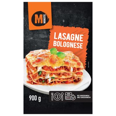 LASAGNE BOLOGNESE MINUTE 900 g