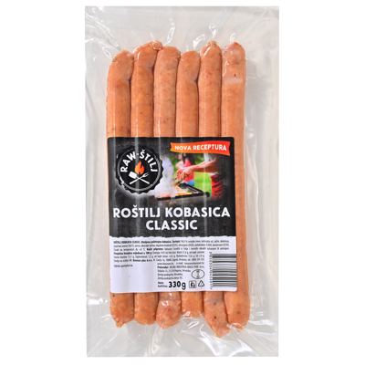 KOBASICA ROŠTILJ CLASSIC 330g RAW-ŠTILJ