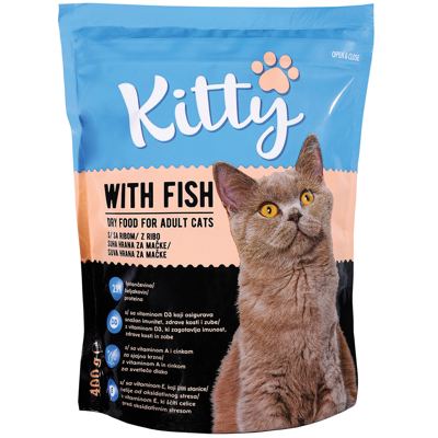KROKETI ZA MAČKE RIBA 400G KITTY