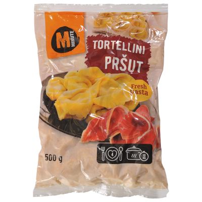 TORTELINI S PRŠUTOM 500g MINUTE