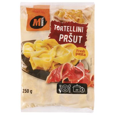 TORTELINI S PRŠUTOM 250g MINUTE
