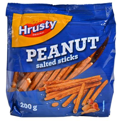 ŠTAPIĆI HRUSTY KIKIRIKI 200G