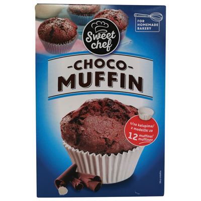 MUFFIN ČOKO 300g SWEET CHEF