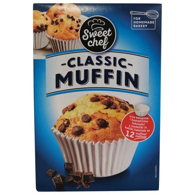 MUFFIN CLASSIC 310g SWEET CHEF