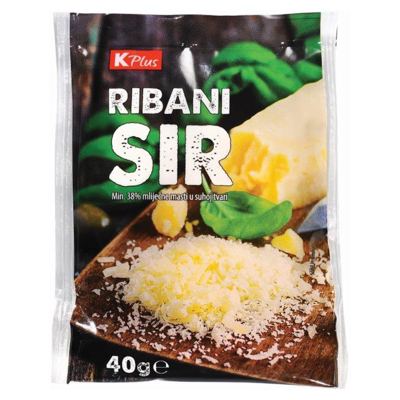 SIR TVRDI K PLUS RIBANI 40g
