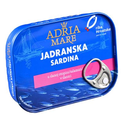 SARDINA SLANA OTOP ADRIA MARE 100g/70g