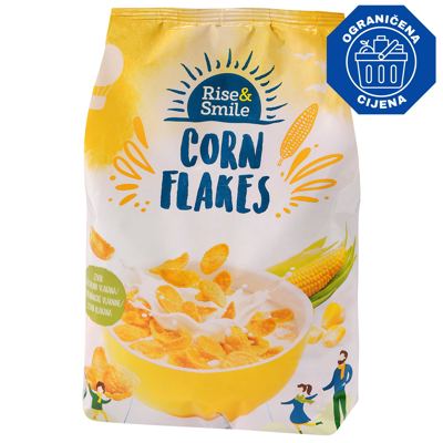 CORNFLAKES RISE&SMILE VR 500g