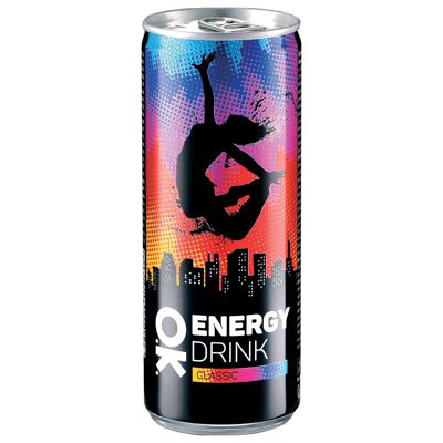 NAPITAK O.K. ENERGY DRINK 0.25L