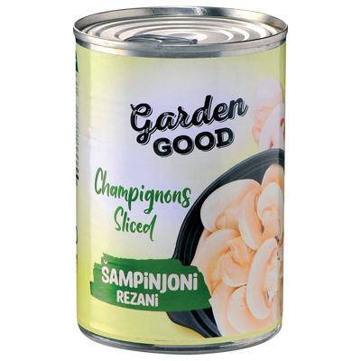 ŠAMPINJONI SECKANI 390G GARDEN GOOD