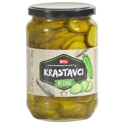 KRASTAVAC K PLUS REZANI 670G/360g