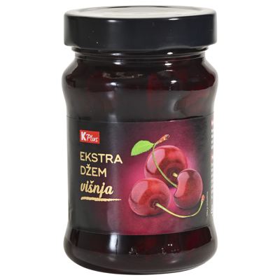 DŽEM K PLUS EXTRA VIŠNJA 350g