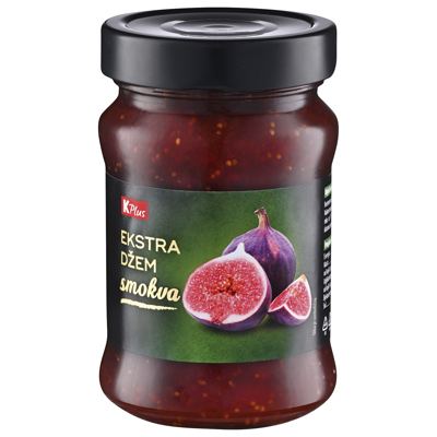 DŽEM K PLUS EXTRA SMOKVA 350g