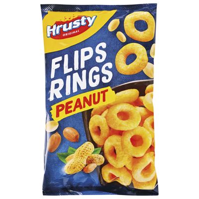 FLIPS HRUSTY PEANUT RINGS 72 g