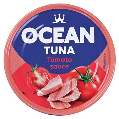 TUNA KOMADI U TOMATO SOS 160G OCEAN