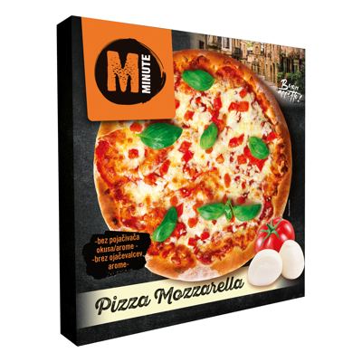 PIZZA MOZZARELLA 350g MINUTE