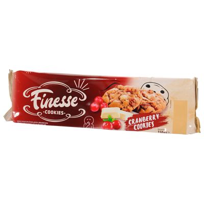 KEKS CRANBERRY COOKIES FINESSE 150G