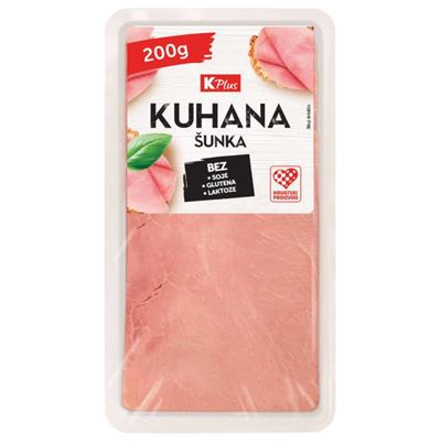 ŠUNKA KUHANA K PLUS 200g NAR