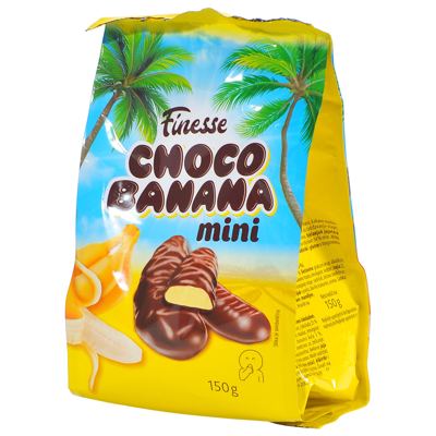 ČOKOLADNE BANANE FINESSE MINI 150g