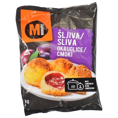 KNEDLE SA ŠLJIVAMA MINUTE 1000 G VELPRO