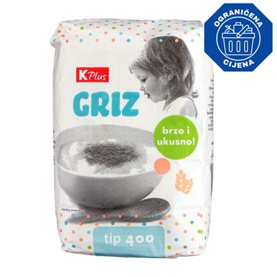 KRUPICA PŠENIČNA GRIS K PLUS 1kg