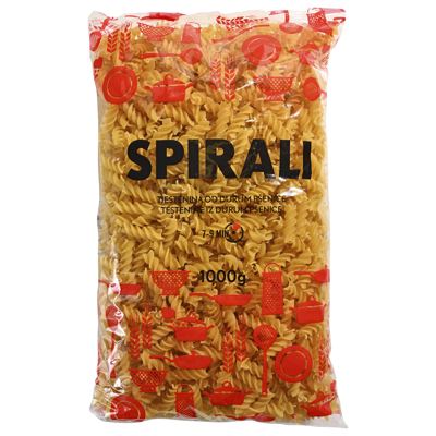 TIJESTO SPIRALI 1kg GRANO DORO (12)