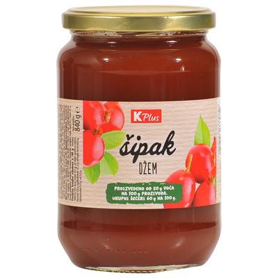DŽEM K PLUS ŠIPAK 840g