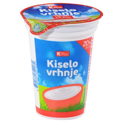 VRHNJE KISELO K PLUS 180g 20%