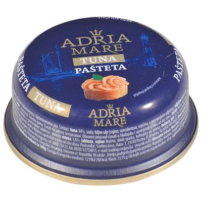 PAŠTETA TUNA ADRIA MARE 95g