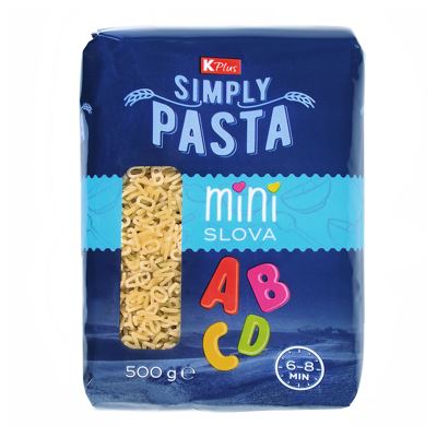 TJEST SIMPLY PASTA MINI SLOVA 500 g