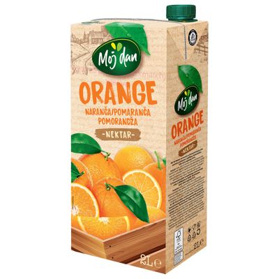 NEKTAR MOJ DAN NARANČA 2L