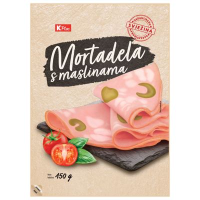 MORTADELA K PLUS S MASL NAR 150g