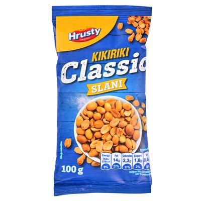 KIKIRIKI PRŽENI SLANI 100G HRUSTY