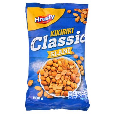 KIKIRIKI PRŽENI SLANI 500G HRUSTY