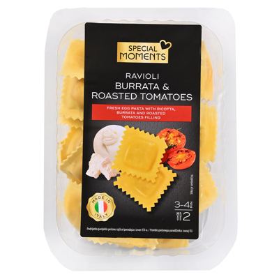 RAVIOLI BURRATA&RAJČ 250 g SPEC MOMENTS