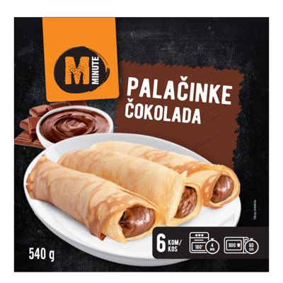 PALAČINKE ČOKOLADA 6x90 g MINUTE