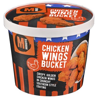 BUCKET CHICKEN WINGS 500 g MINUTE